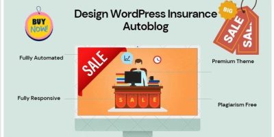 Design WordPress Insurance autoblog