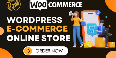 ECommerce website using woocommerce Online Store
